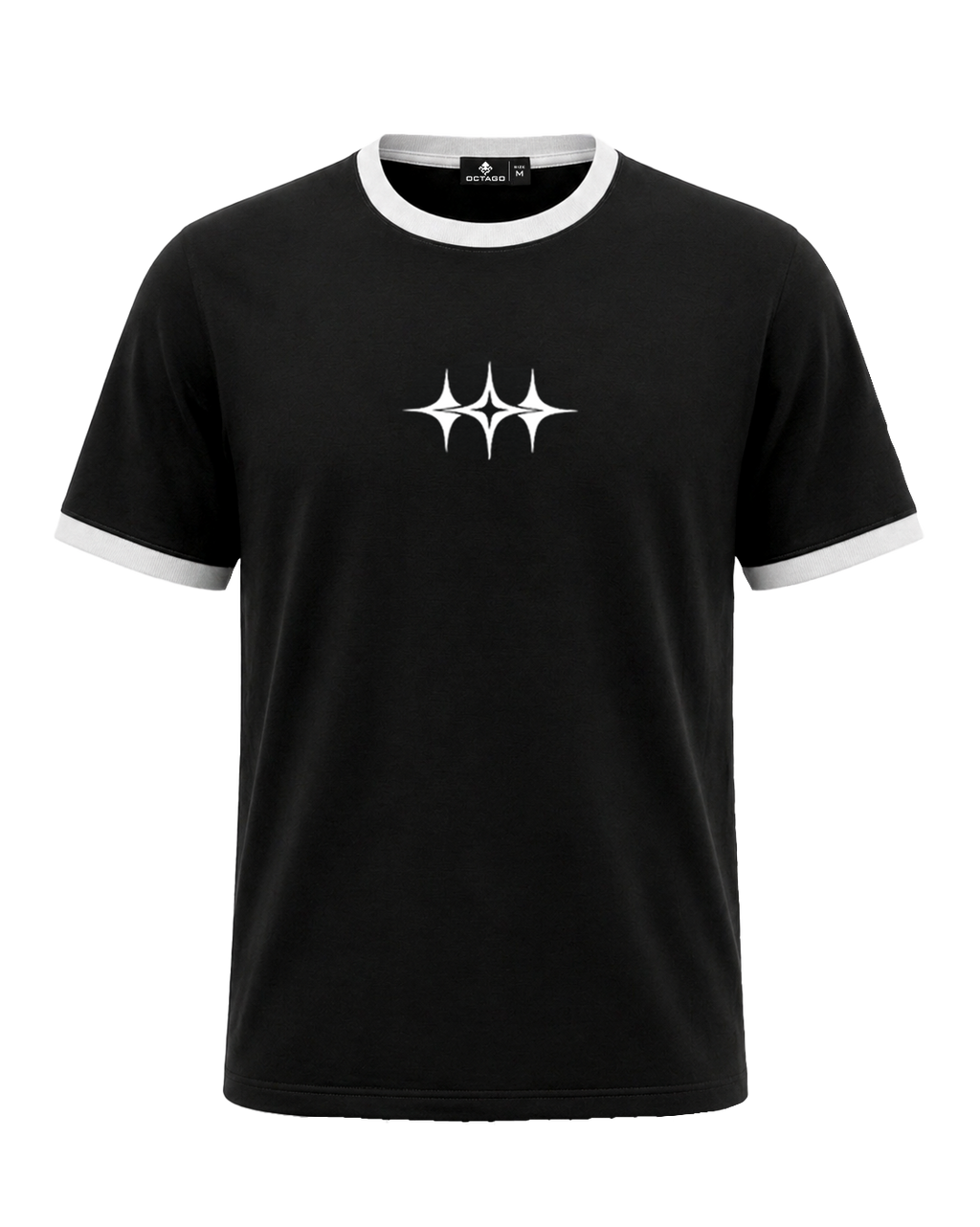 BLACK RINGER TEE