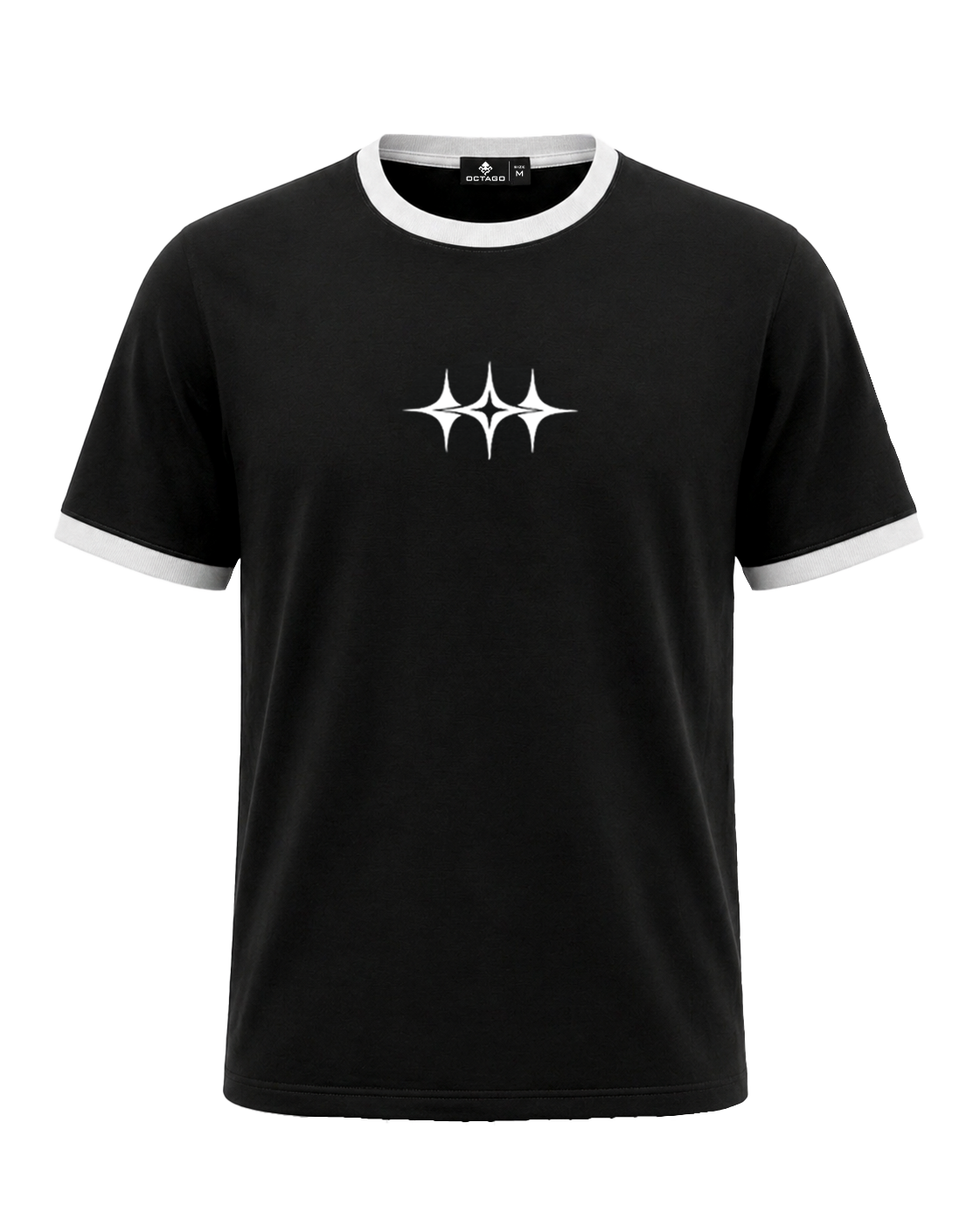 BLACK RINGER TEE