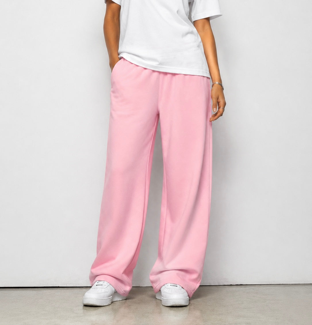 SUMMER LIGHT PINK SWEATPANTS