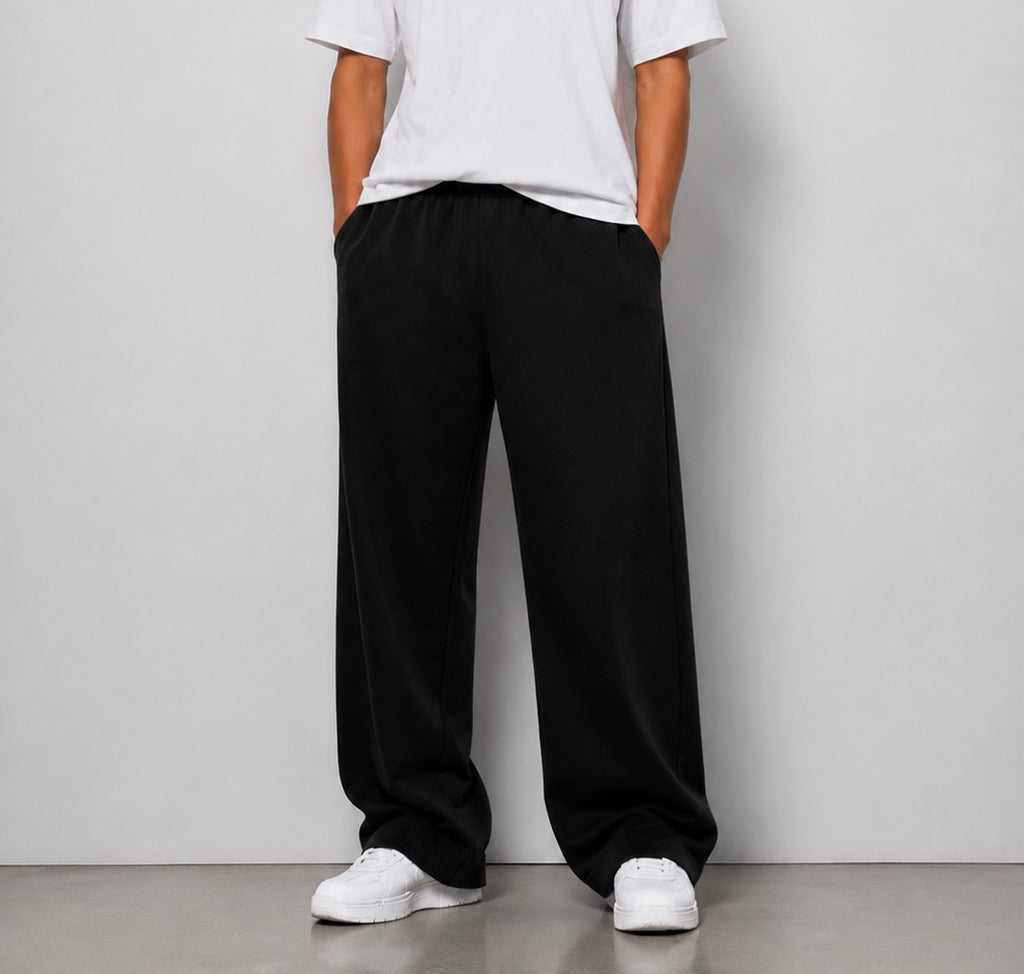 SUMMER BLACK SWEATPANTS
