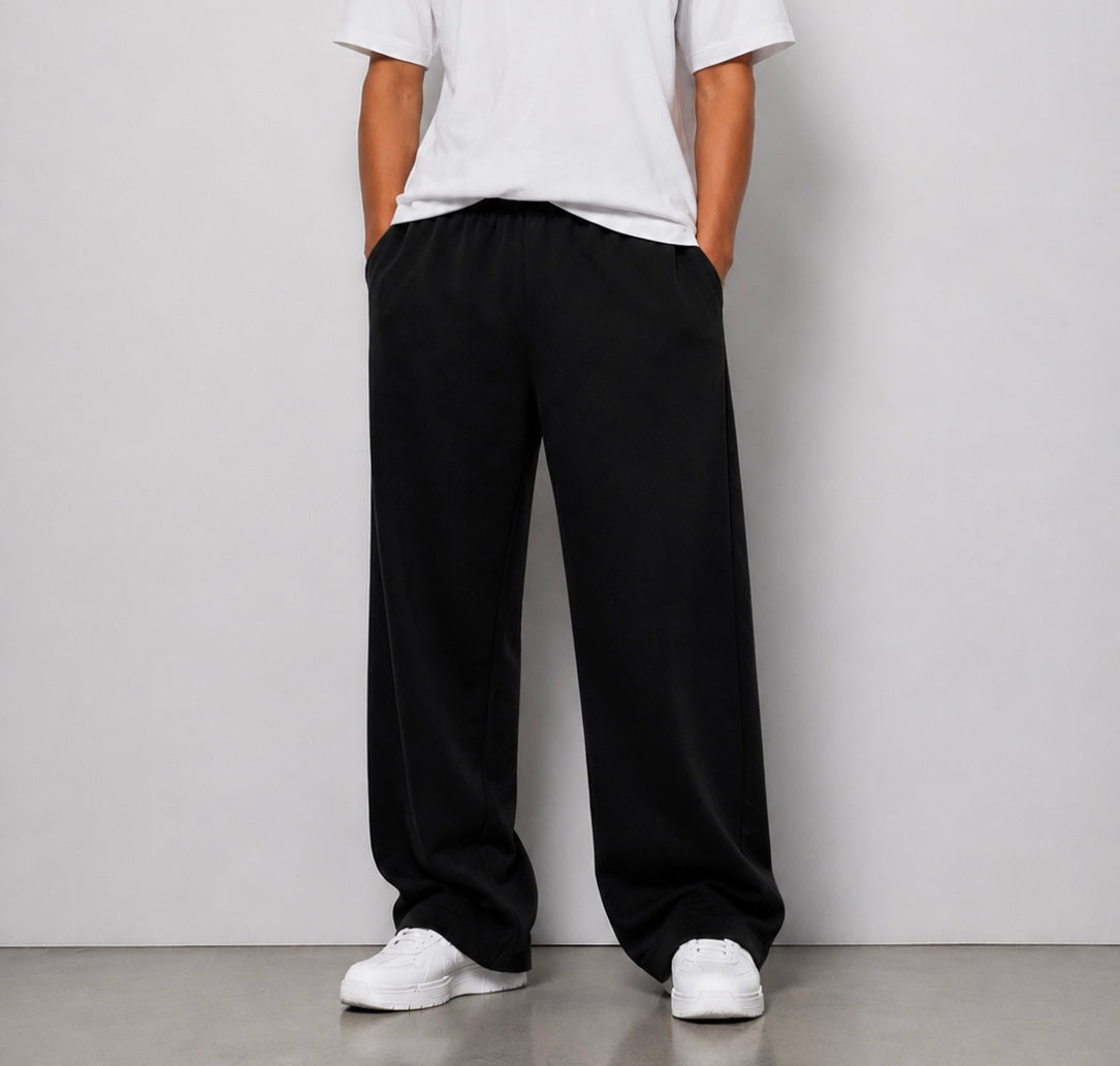 SUMMER BLACK SWEATPANTS