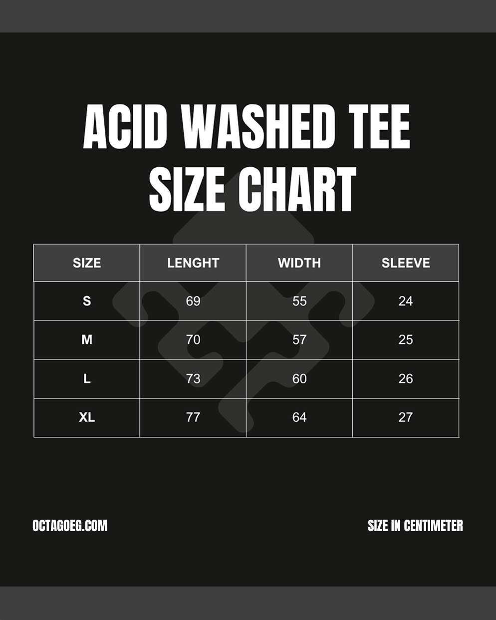 DEEP SKY ACID WASHED TEE